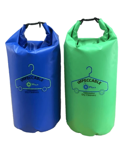 Branded Impeccable Plus laundry delivery bags